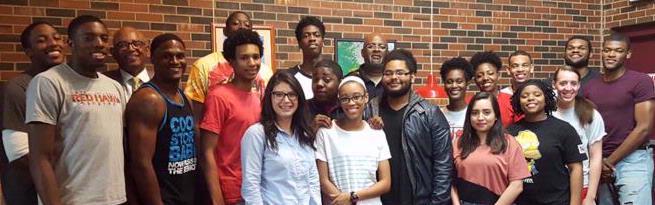 group photo of minority students